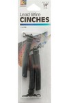 Lead Cinches 1/4  Blk