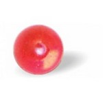 BEAD 5MM RED SALMON TRANS 30pk