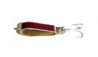 Mack's Lure Cripplure 1/4oz Brass/Red Prism