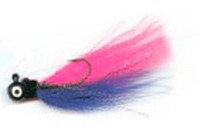 Bucktail 1/4 Purple /cerise Pink