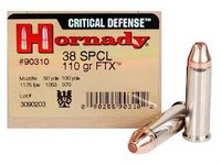 38spcl 110gr Crit Defense 20rd