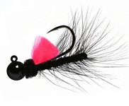 Aerojig Hackle 1/8 Blk/cerise