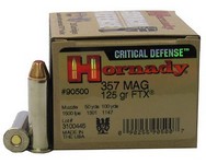 357mag 125gr Crit Defense 25rd