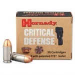 45acp 185gr Crit Defense 20rd