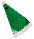 Yakima Bait 10" Triangle Flasher Green