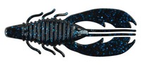 Craw Fatty 4" Black Blue Fleck