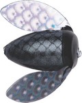 Worden's 3-Pack Spin-N-Glo #0 Black Scale