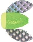 Worden's 3-Pack Spin-N-Glo #0 Glitter Lime CHR