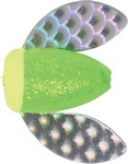 Worden's 3-Pack Spin-N-Glo #2 Glitter Lime CHR