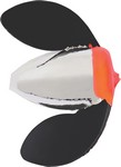 Worden's 3-Pack Spin-N-Glo #6 Nickel Plate