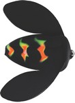 Worden's 3-Pack Spin-N-Glo #8 Black Magic