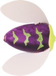 Worden's 3-Pack Spin-N-Glo #8 Metallic Purple CHR Tiger