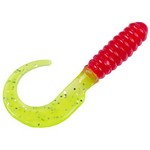 Crappie Grub Red-Chart Spar