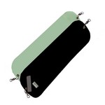 Pro-Troll 11" Flasher with Agitator Fin Glo Black