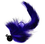 Marabou Jig 3/8 Black Purple