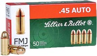 45acp 230gr Fmj  50rd S&b
