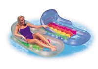 Intex® King Kool Assorted Vinyl Inflatable Pool Floating Lounger