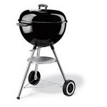 Weber 18 in. Original Kettle Charcoal Grill Black