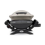 Weber Q1000 1 burner Liquid Propane Grill Titanium
