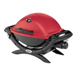 Weber Q1200 1 burner Liquid Propane Grill Red