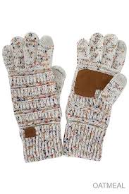 Ladies CC Gloves - Speckle Ivory