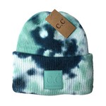 Ladies Tye Dye CC Beanie - Teal