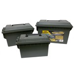 Focus on Tools 3-Piece Waterproof Ammo Can Set