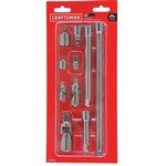 Craftsman 1/4, 3/8 and 1/2 in. drive S Socket Accessory Set 10 pc