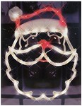 IG Design Santa Face Indoor Christmas Decor