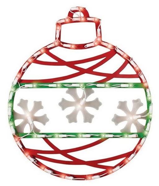 IG Design Multicolred Ornament Indoor Christmas Decor