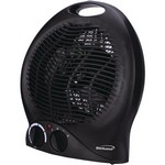 Brentwood Fan Forced Heater Black Finish