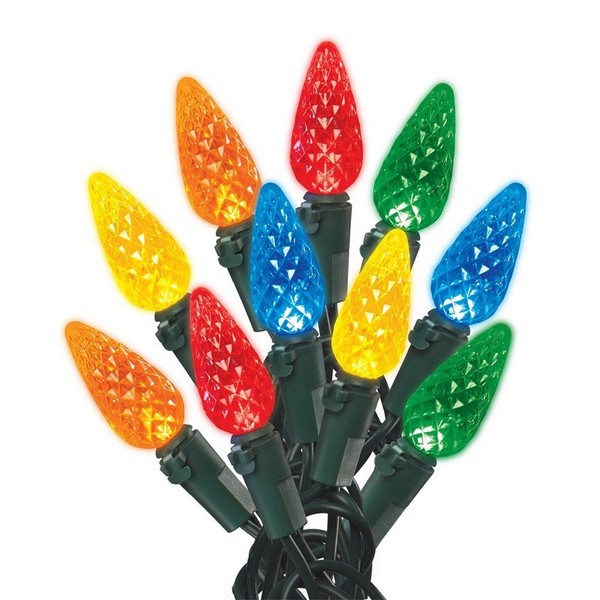 Celebrations LED C6 Multicolored 300 ct String Christmas Lights 74.5 ft.