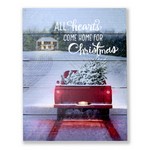 Hallmark Multicolored All Hearts Come Home For Christmas Sign Tabletop Dr