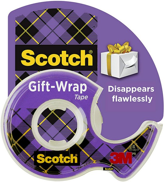 Scotch 3/4 in. W X 650 in. L Gift Wrapping Tape Clear