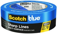 ScotchBlue 1.41 in. W X 60 yd L Blue Medium Strength Painter's Tape 1 pk