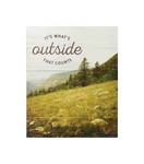 Hallmark The Outdoors Plaque Wood 1 pk