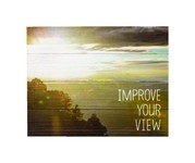 Hallmark Improve Your View Plaque Wood