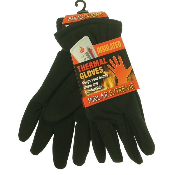 Gloves Mens Polar Heat Stretch