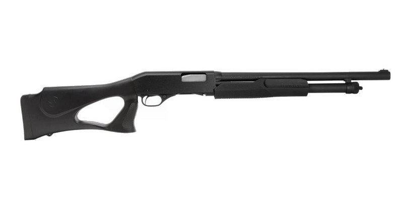 Stevens 320 Security, Pump Action, 12 Gauge, 18.5" Barrel, 5+1 Rounds