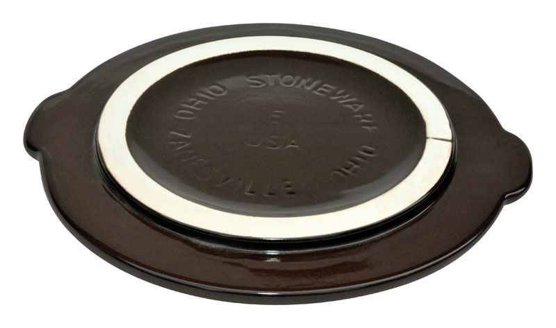 Ohio Stoneware Crock Cover 5  1 pk