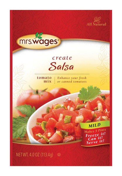 Mrs. Wages Mild Salsa Tomato Mix 4 oz 1 pk