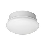 ETi Color Preference 3.5 in. H X 7 in. W X 7 in. L White LED Ceiling Spin Light