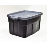 Rubbermaid Roughneck 12.2 in. H X 15.9 in. W X 23.875 in. D Stackable Storage Box