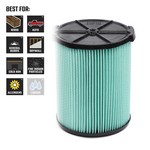 Craftsman 7.88 in. L X 7.88 in. W Wet/Dry Vac Filter 1 pc