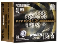 40 S&w 165gr Jhp Punch 20rd