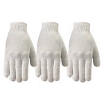 Knit Gloves Lg 3pk Ds