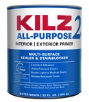 KILZ White Water-Based Primer and Sealer 1 qt