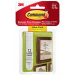 3M Command White Large Picture Hanging Strips 16 lb 12 pk