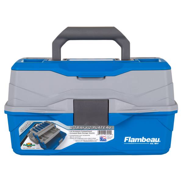 Flambeau® 2-Tray Tackle Box