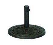 Bond Manufacturing Bronze Ribbon Envirostone Umbrella Base